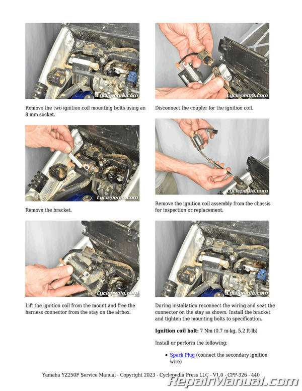 free yamaha repair manuals