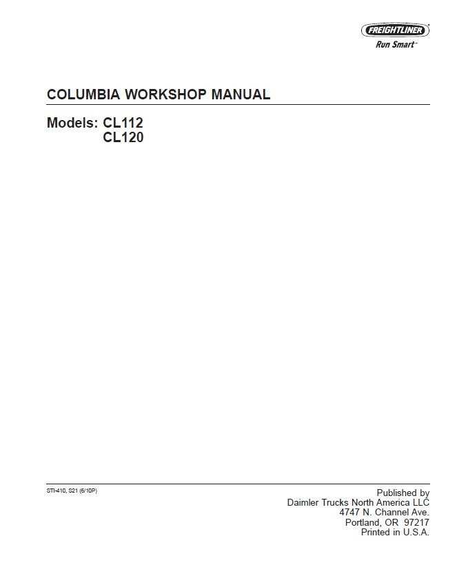 freightliner truck repair manual