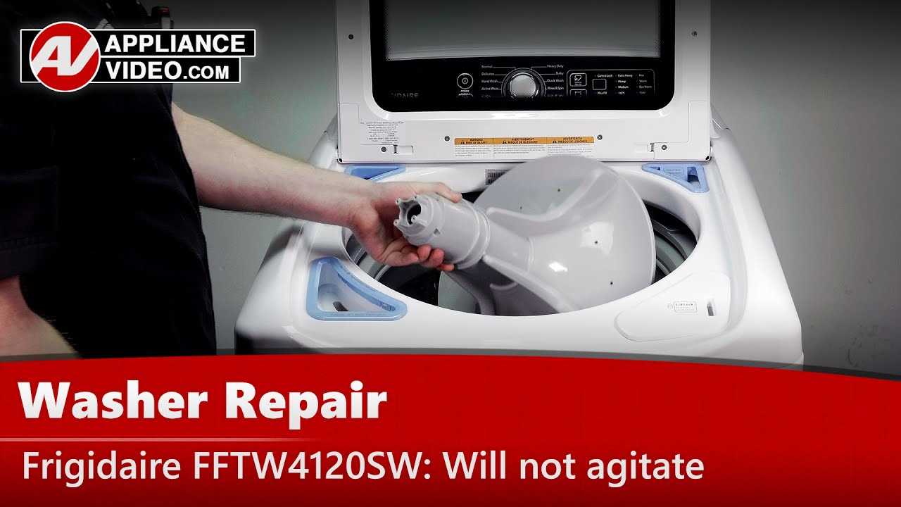 frigidaire gallery washing machine repair manual