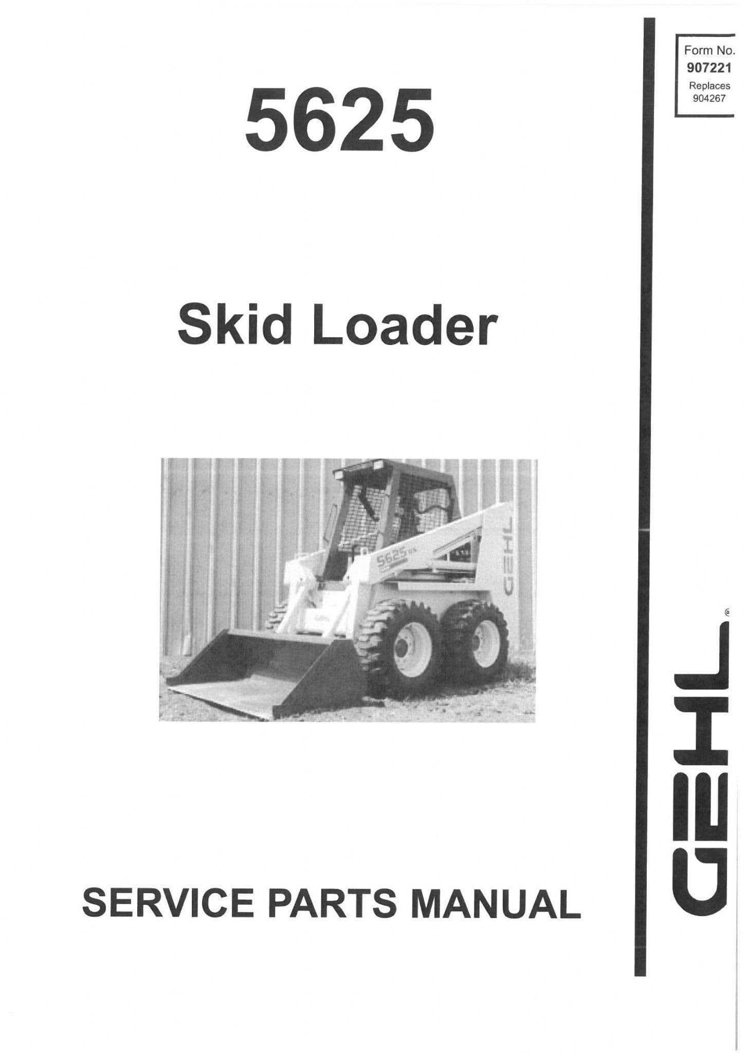 gehl skid steer repair manual