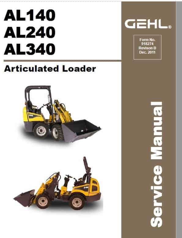 gehl skid steer repair manual