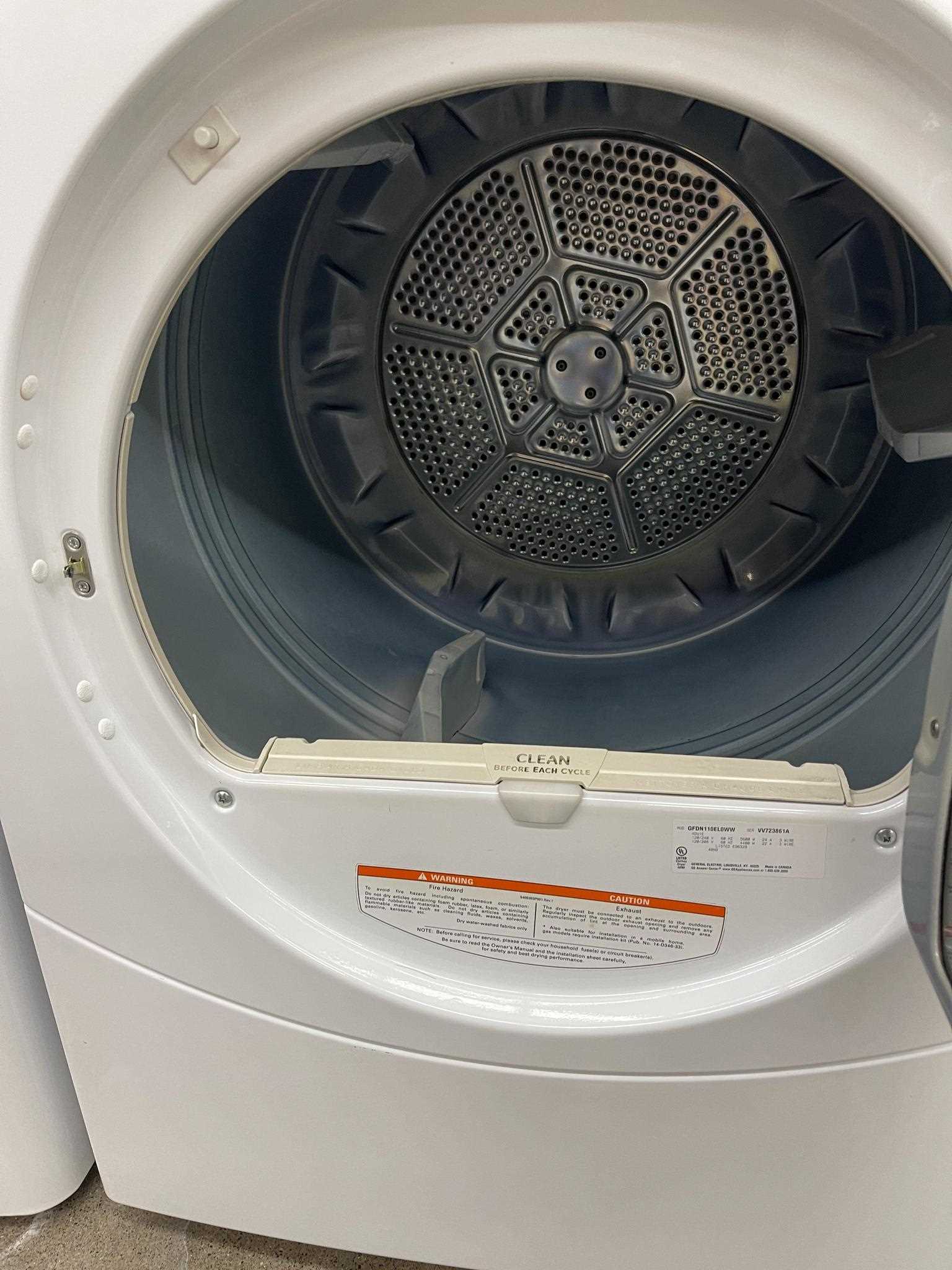 general electric dryer repair manual