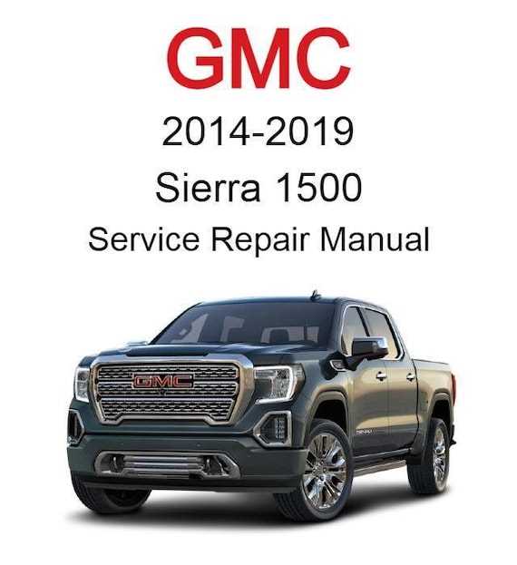 gmc truck repair manual