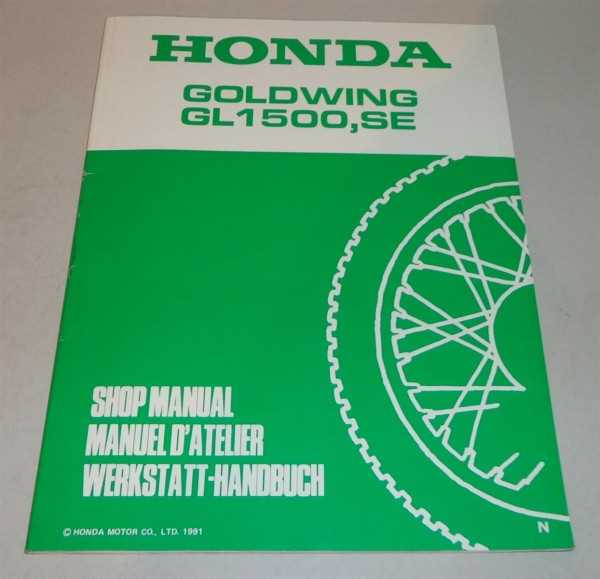 goldwing 1500 repair manual