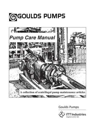 goulds water pump repair manual