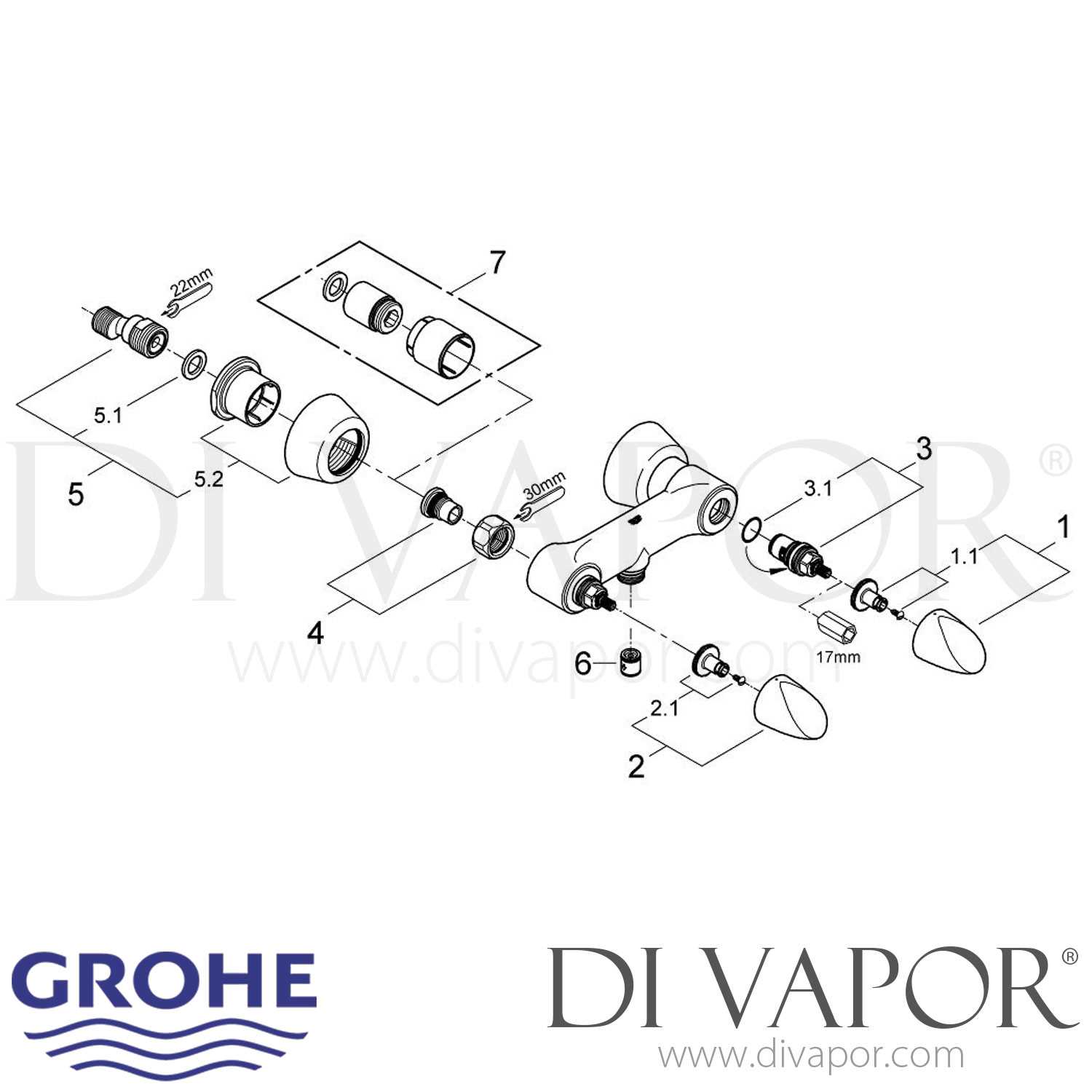 grohe shower faucet repair manual