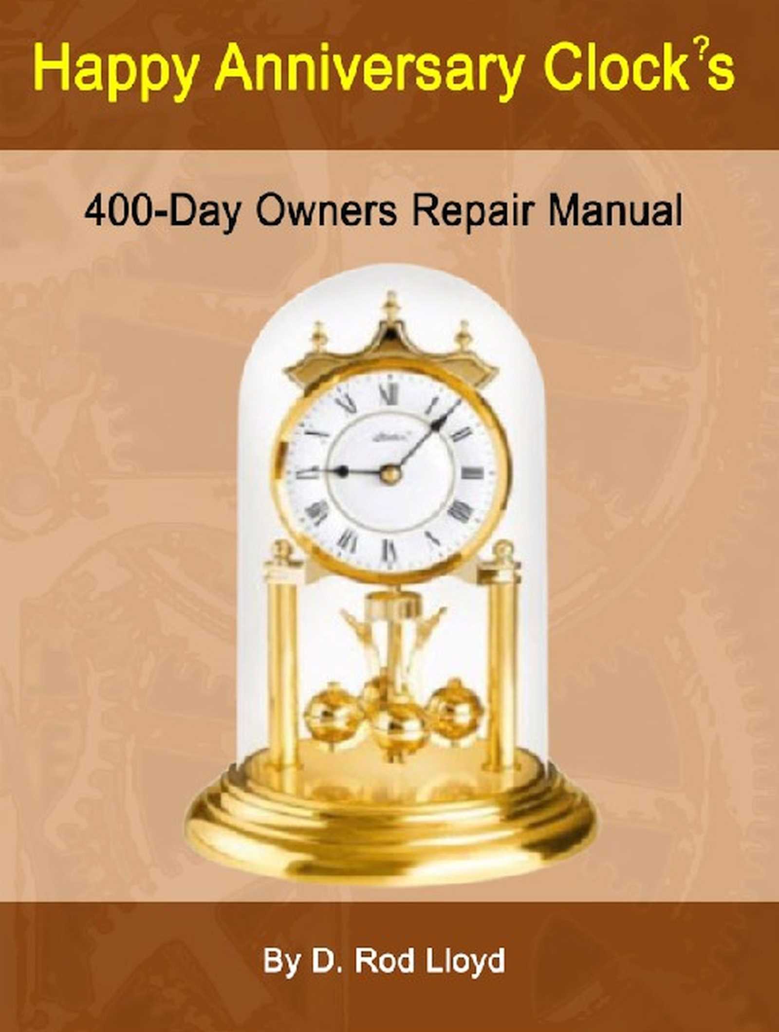 hermle clock service and repair manual