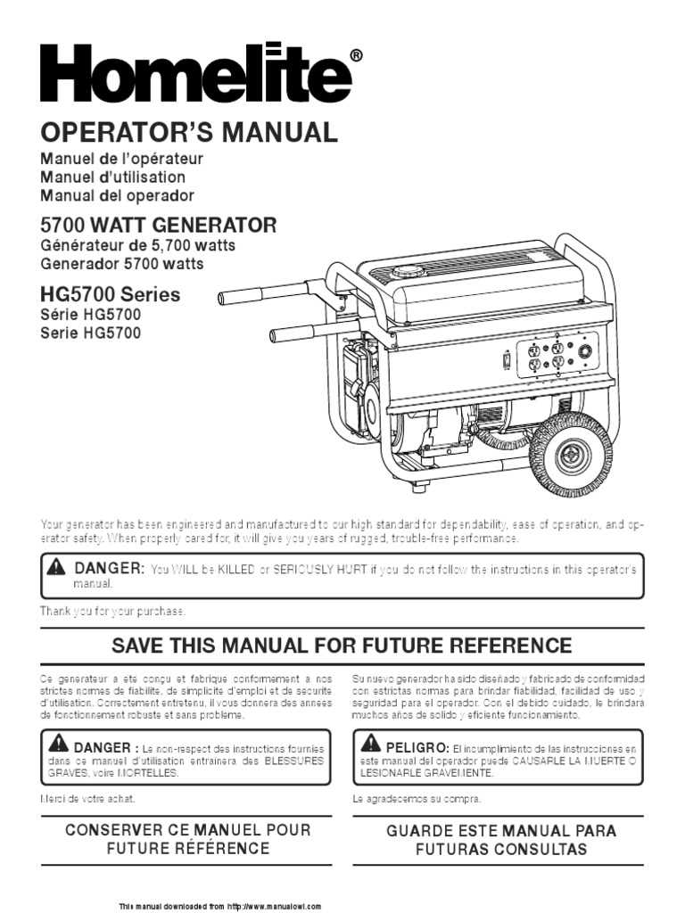 homelite 2700 psi pressure washer repair manual