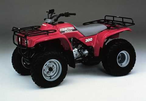 honda 300 fourtrax repair manual