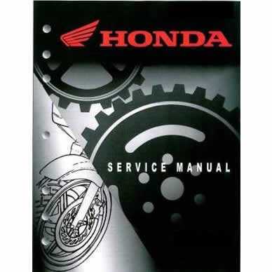 honda bike repair manual