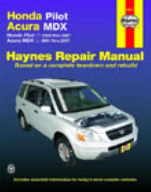 honda car repair manuals