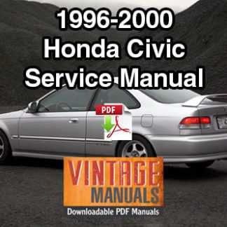 honda civic si repair manual