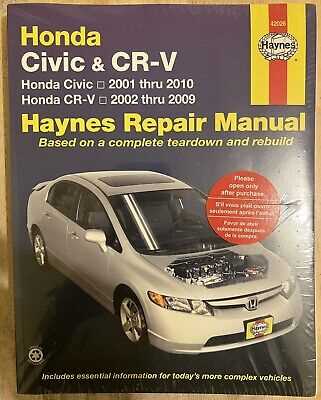 honda crv 2002 repair manual