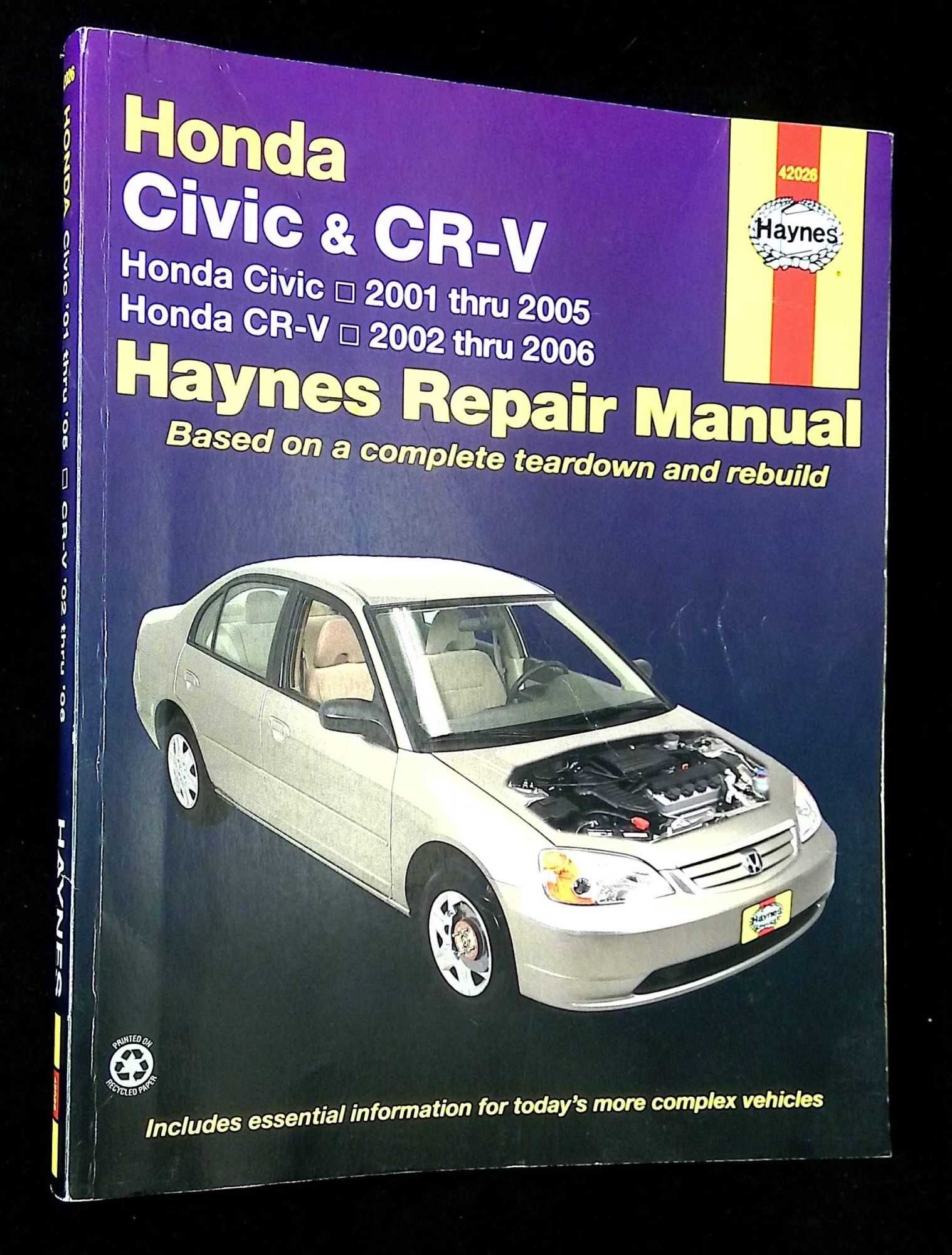 honda crv 2006 repair manual