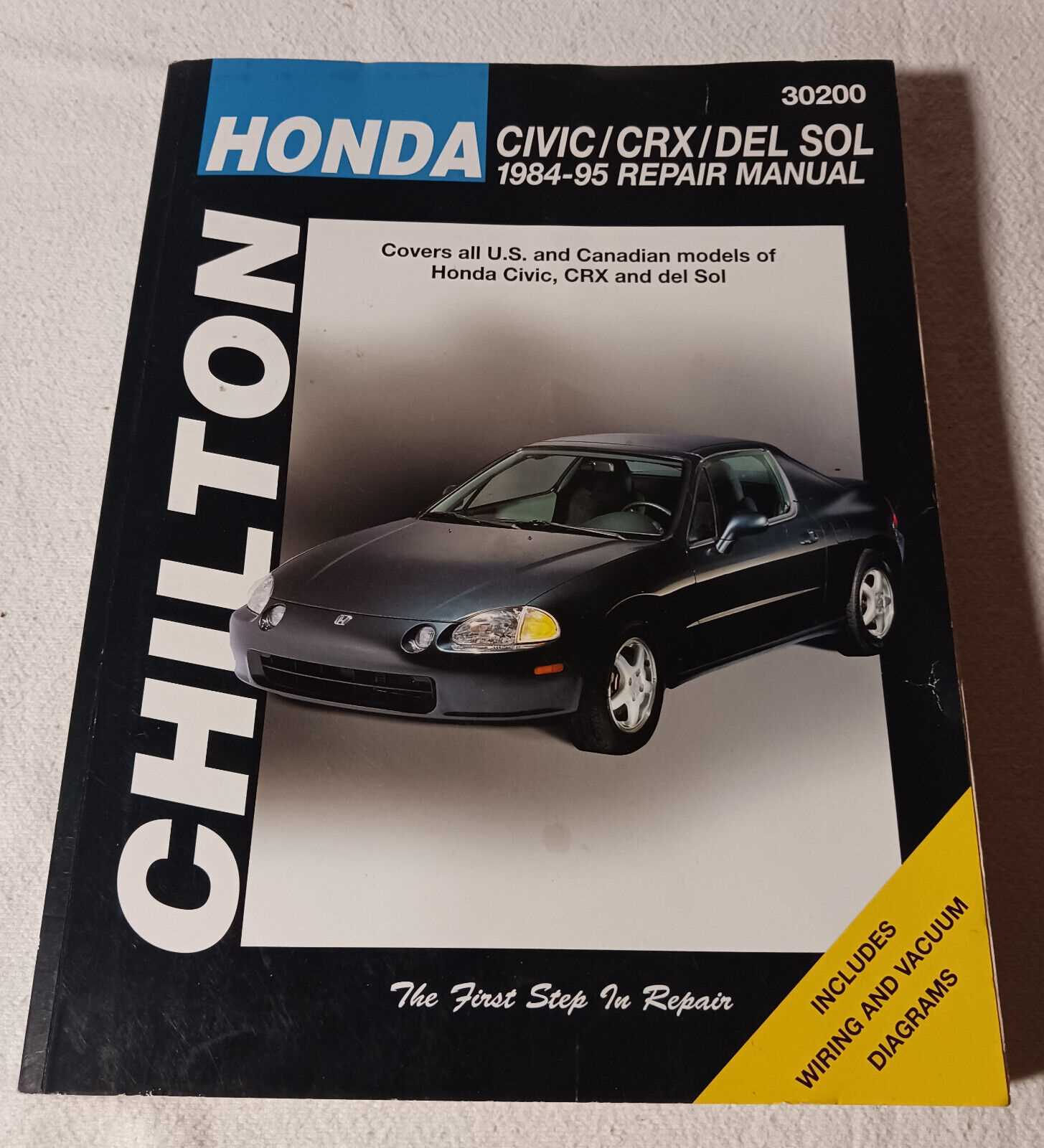 honda crx repair manual