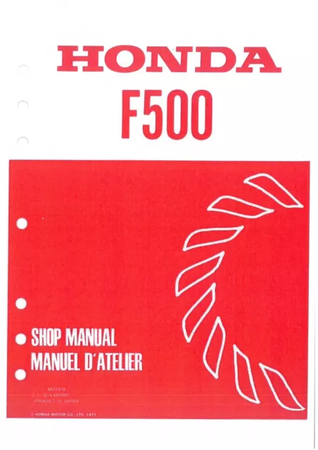 honda fg110 repair manual
