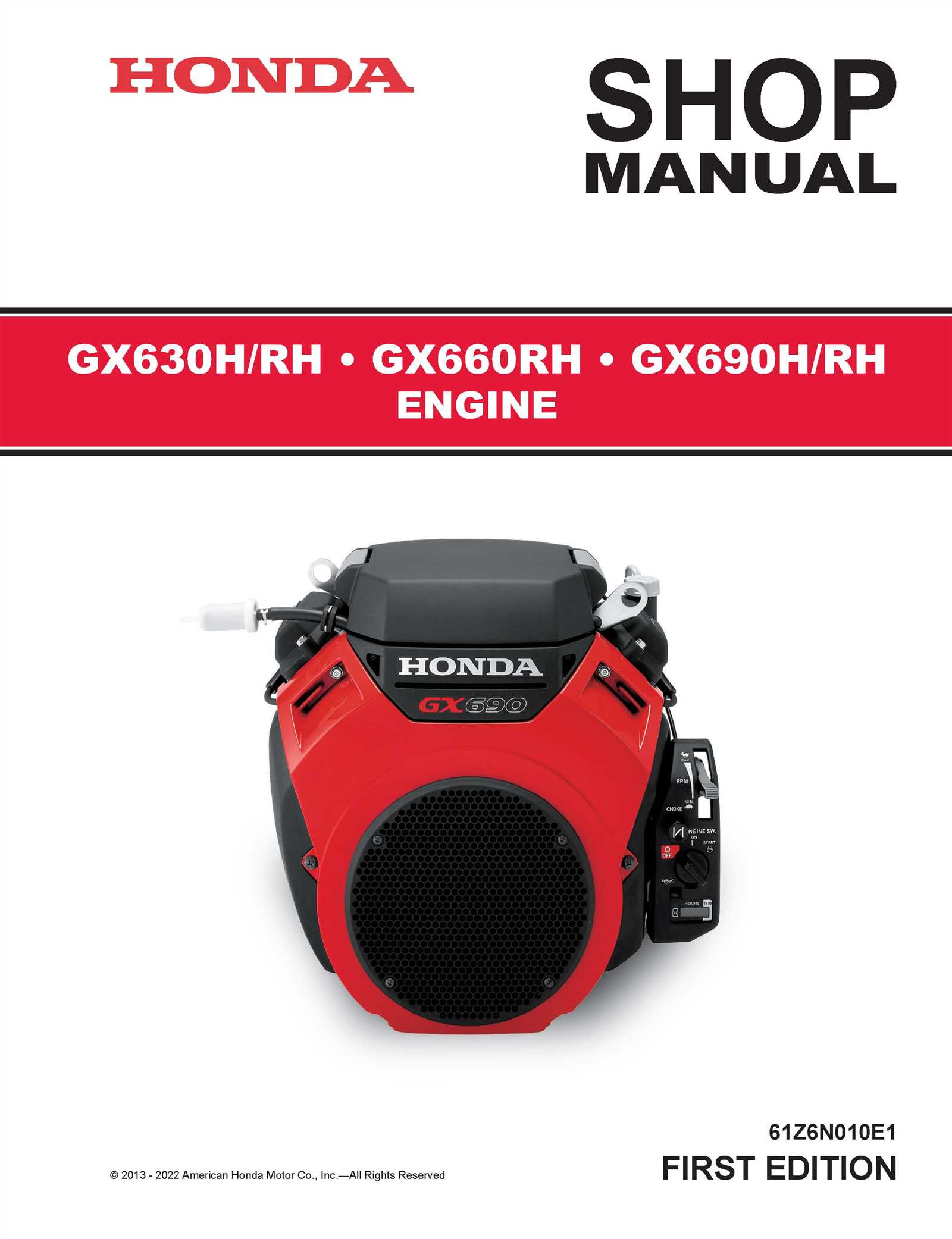 honda gx630 repair manual