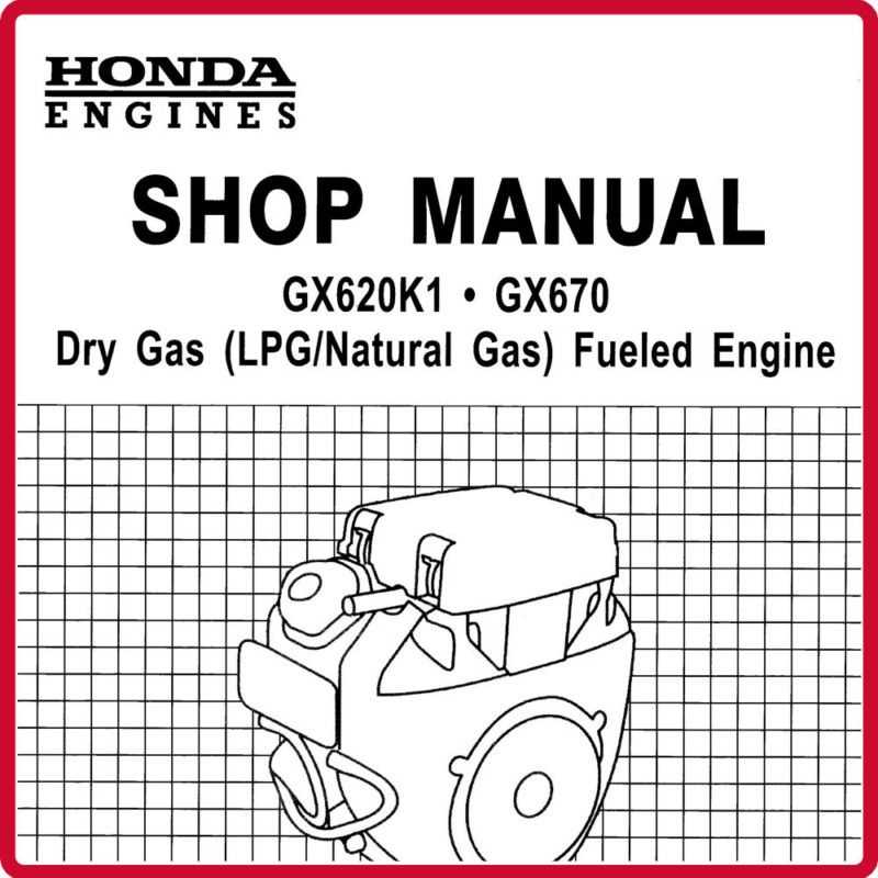 honda gxv620 repair manual