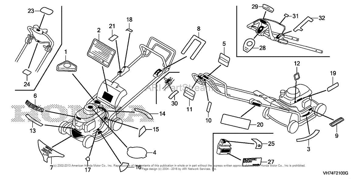 honda hrx217hxa repair manual