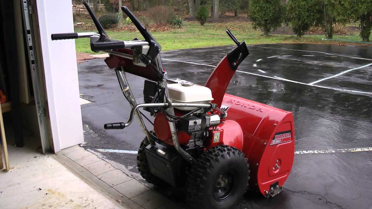 honda hs55 snowblower repair manual