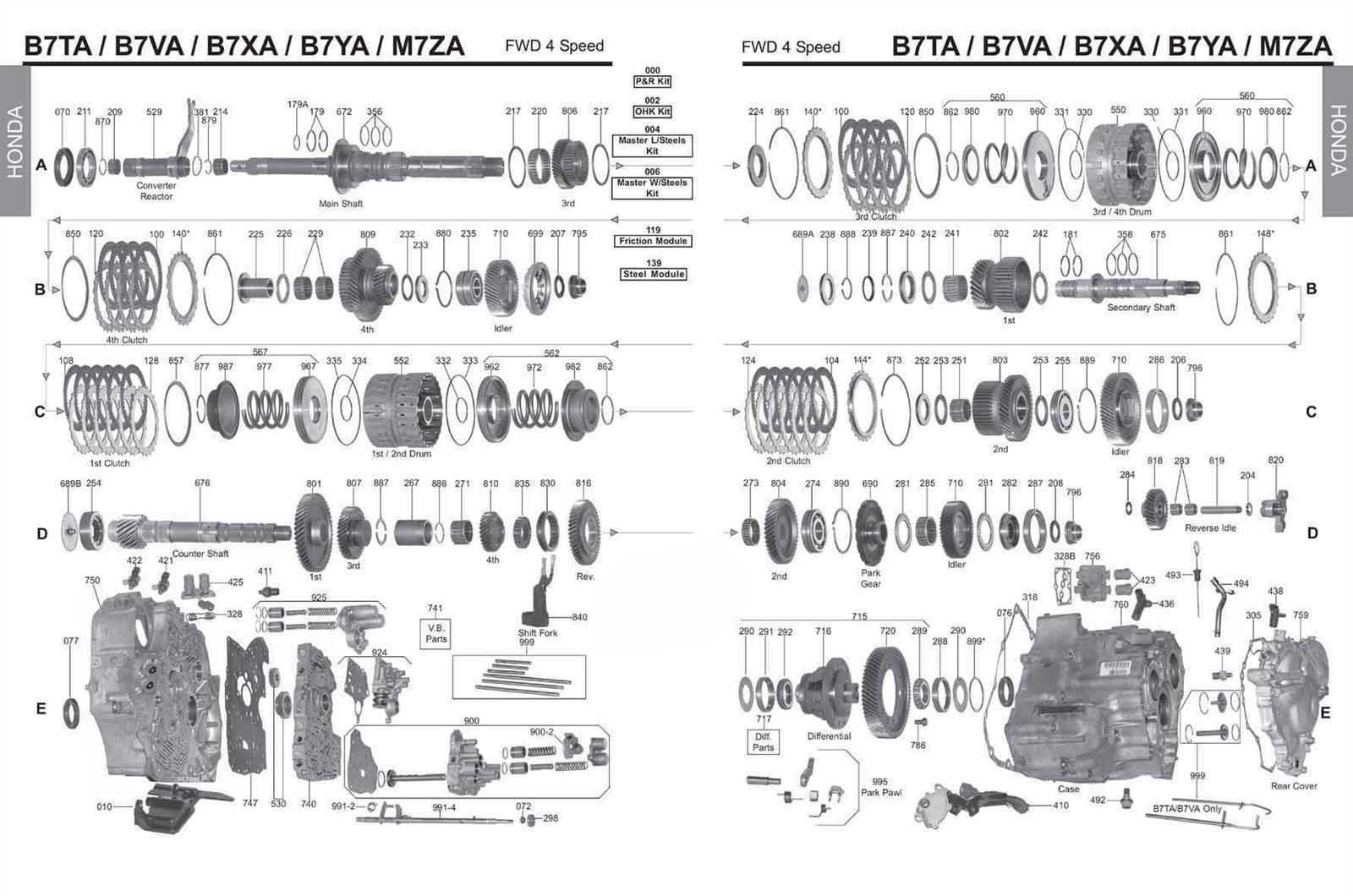 honda odyssey transmission repair manual