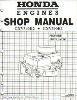 honda small engine repair manual