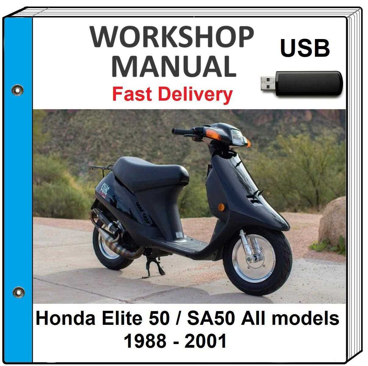 honda spree repair manual