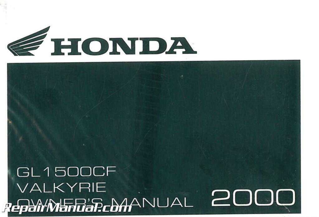 honda valkyrie repair manual