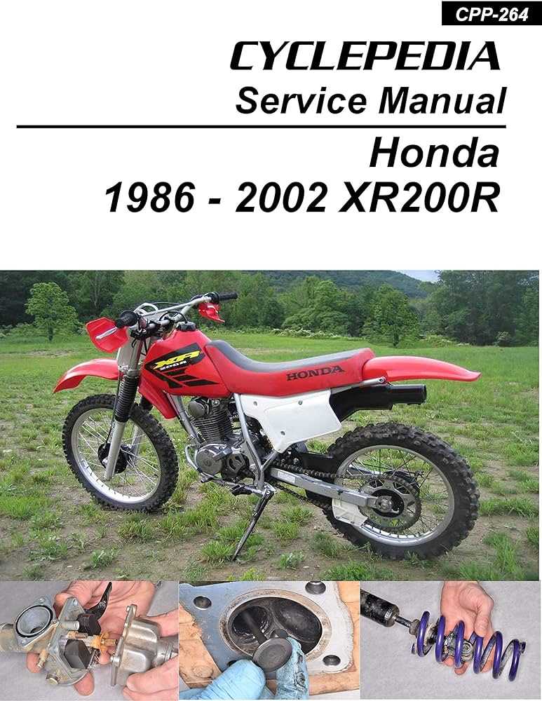 honda xr200 repair manual