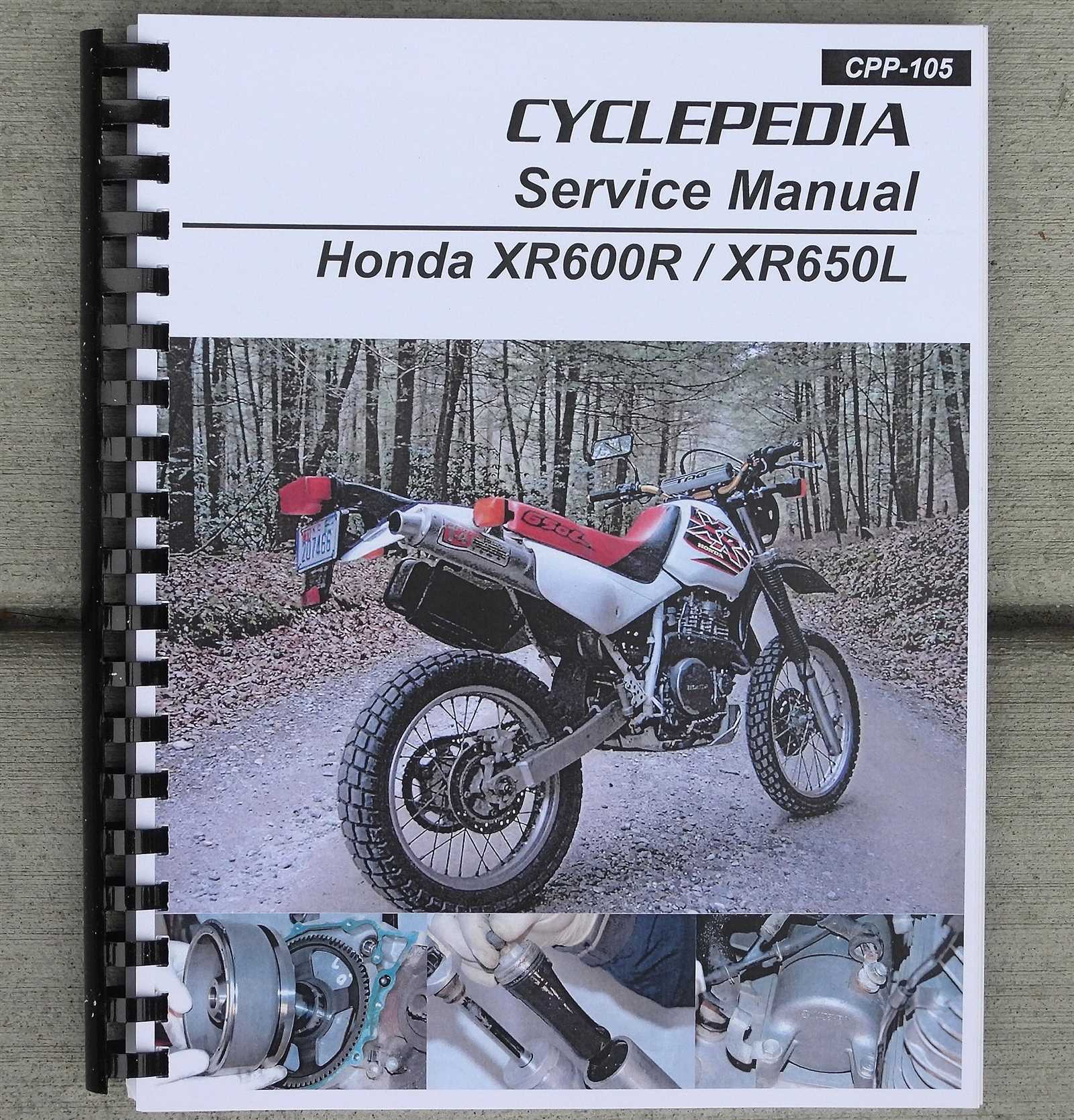 honda xr650l repair manual