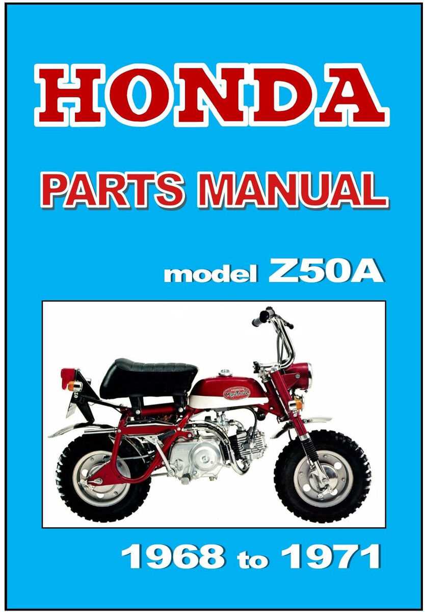 honda z50 repair manual