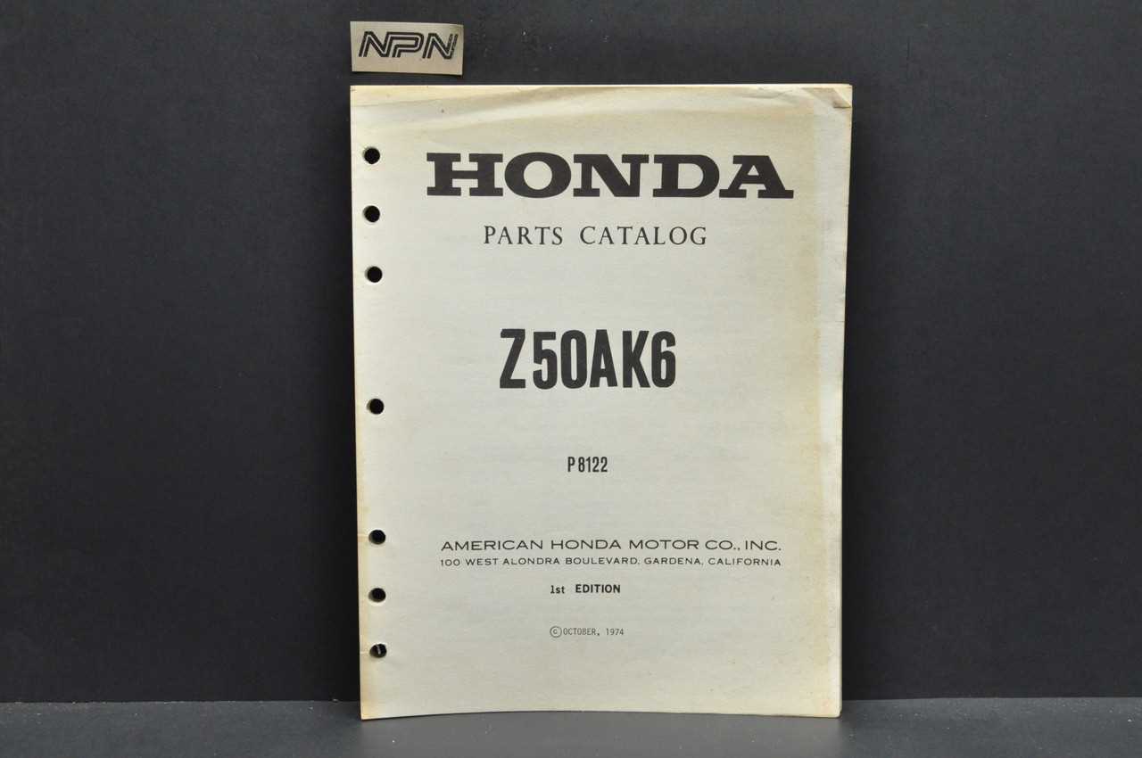 honda z50 repair manual