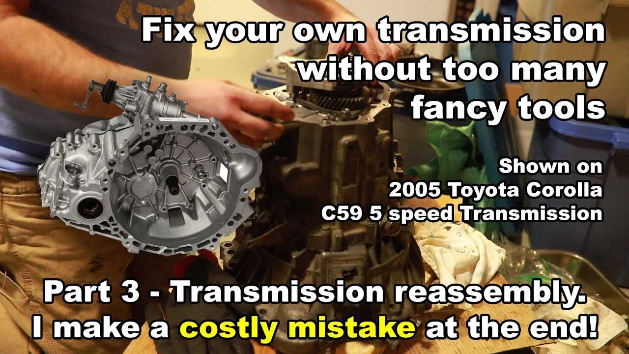 how to repair a manual transmission