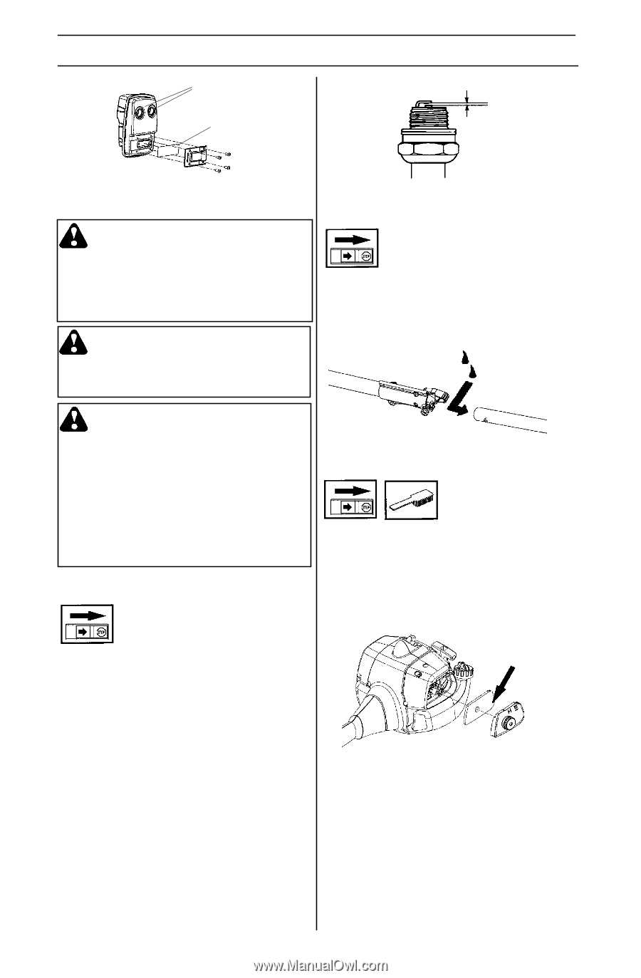 husqvarna 128cd repair manual