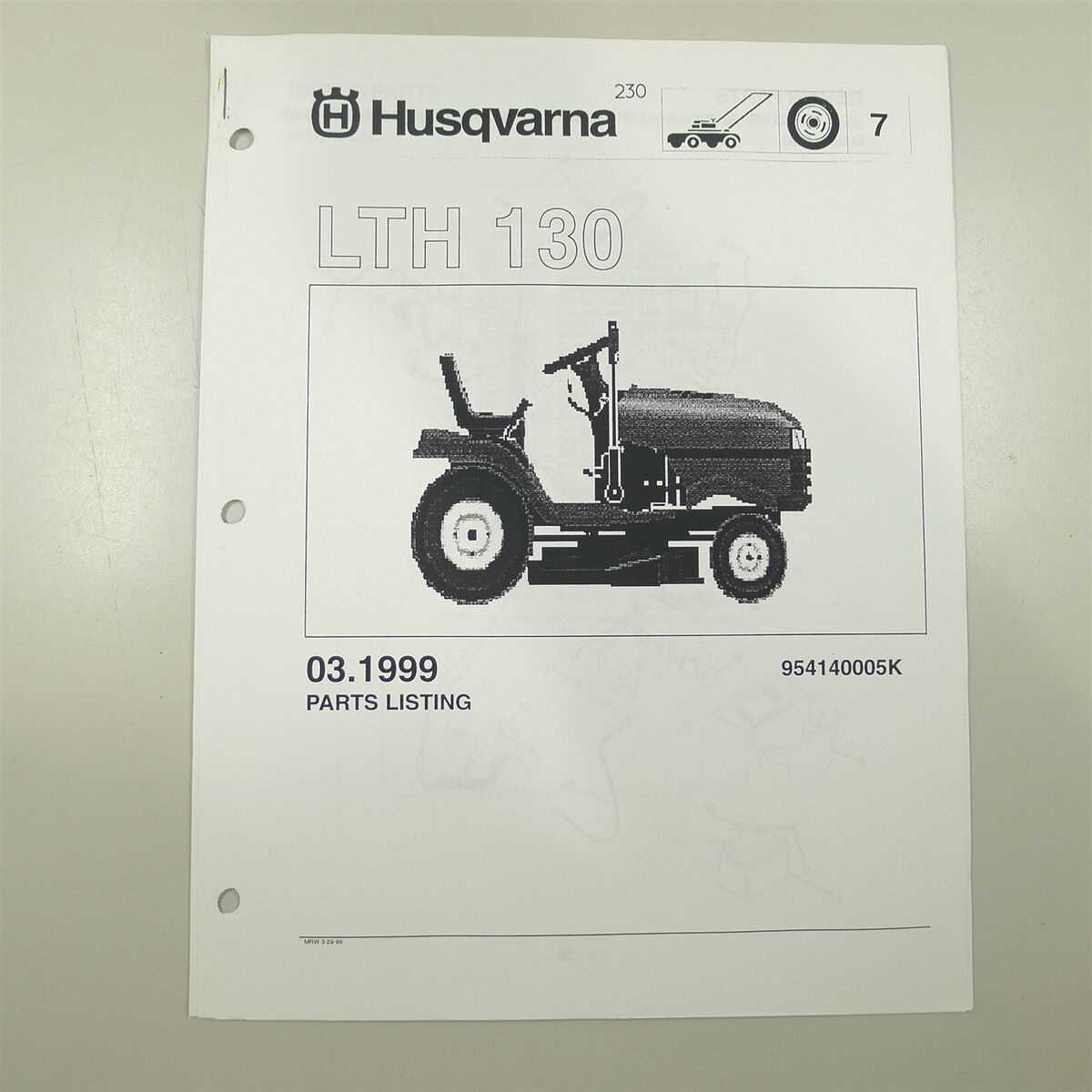 husqvarna lawn mower repair manual