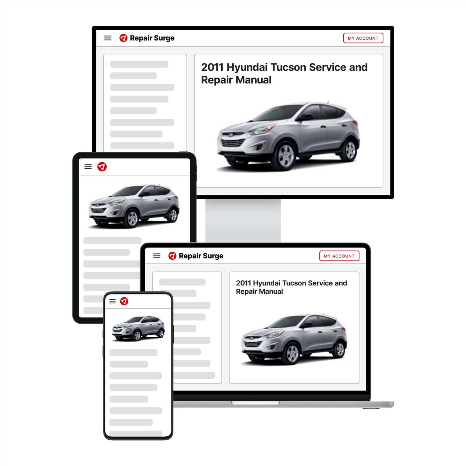 hyundai tucson repair manual