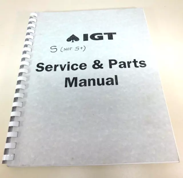 igt s2000 repair manual