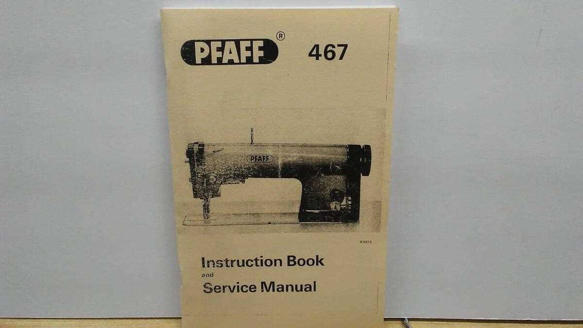 industrial sewing machine repair manual