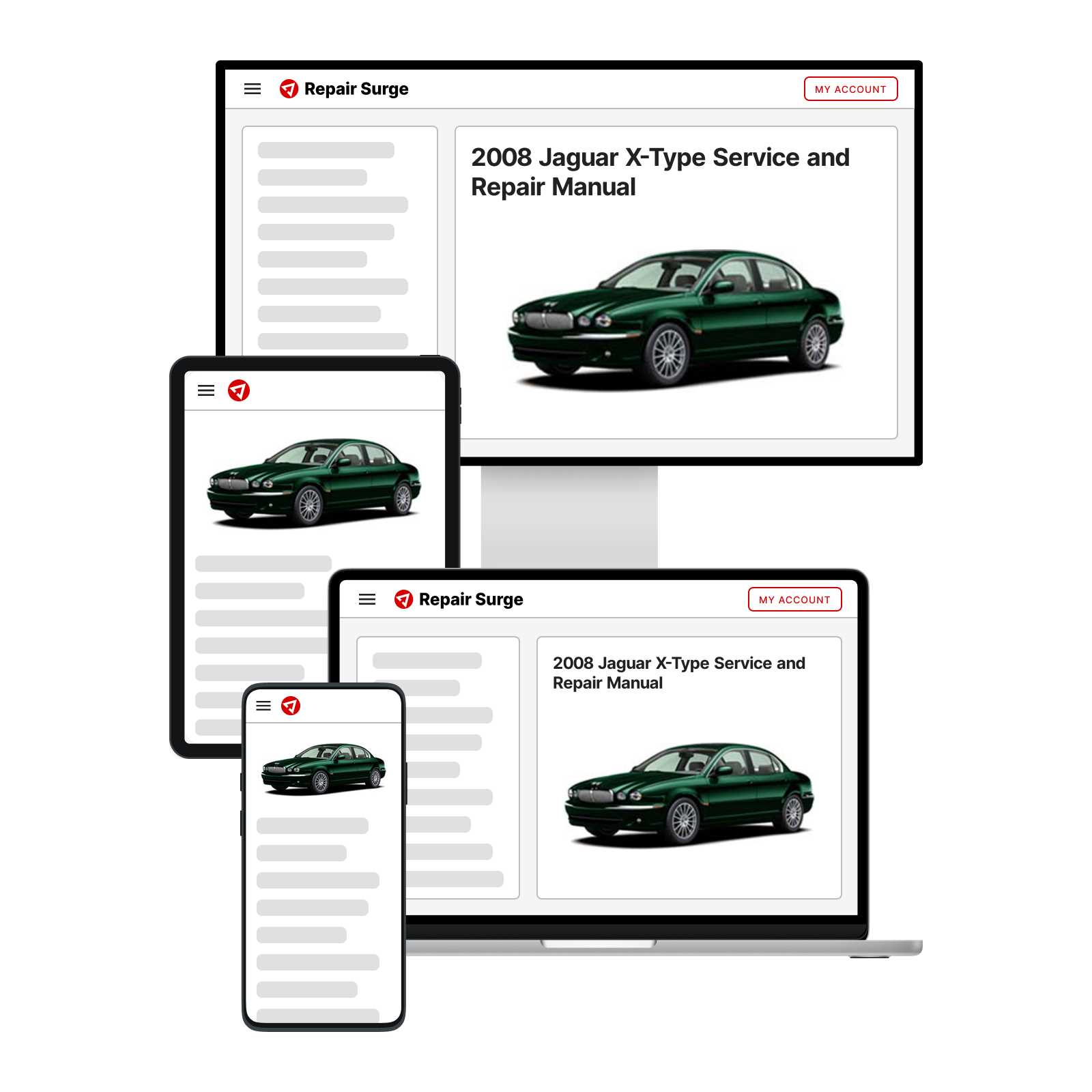 jaguar x type repair manual