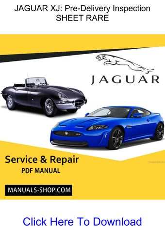 jaguar x350 repair manual