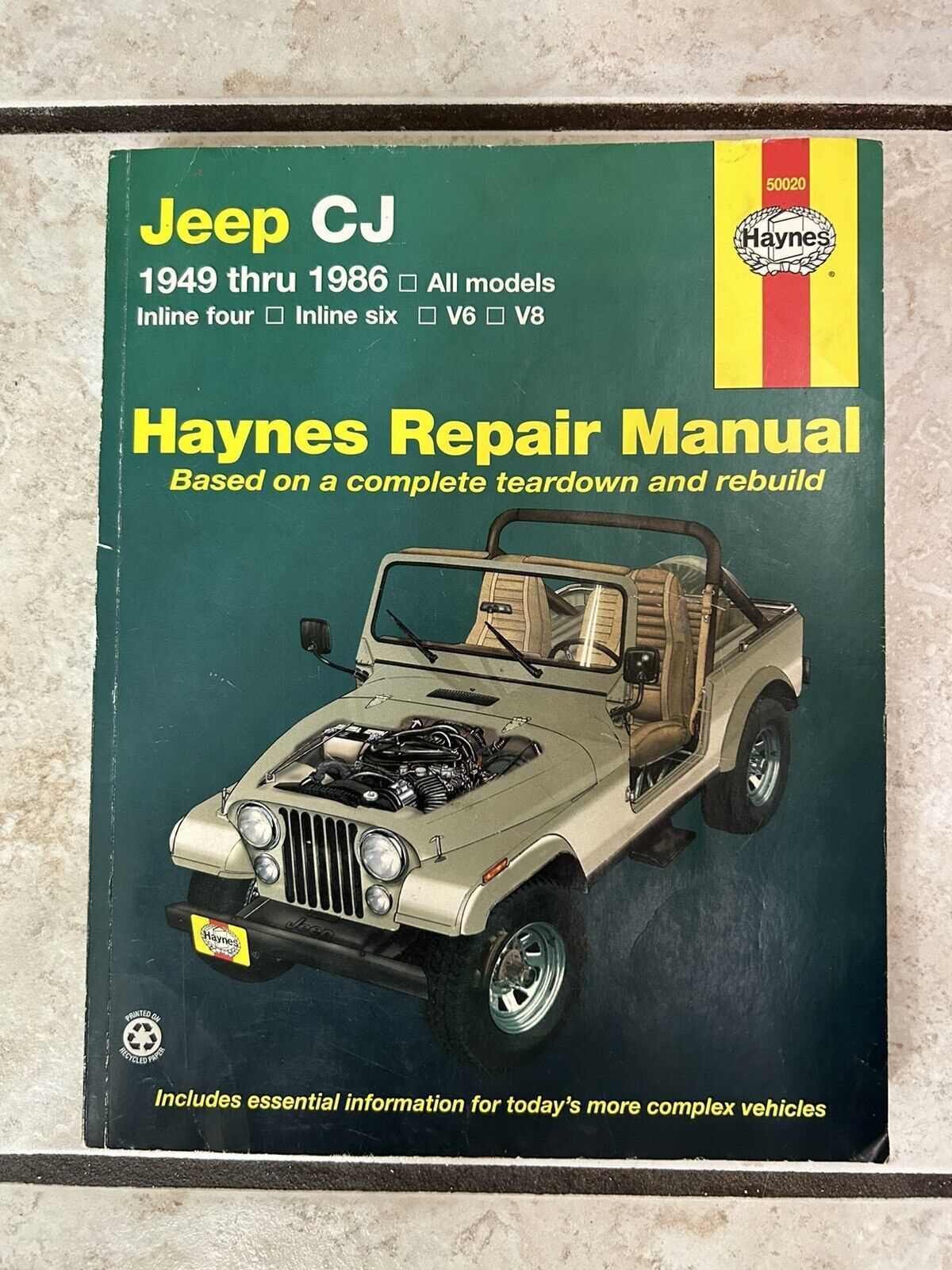 jeep cj repair manual