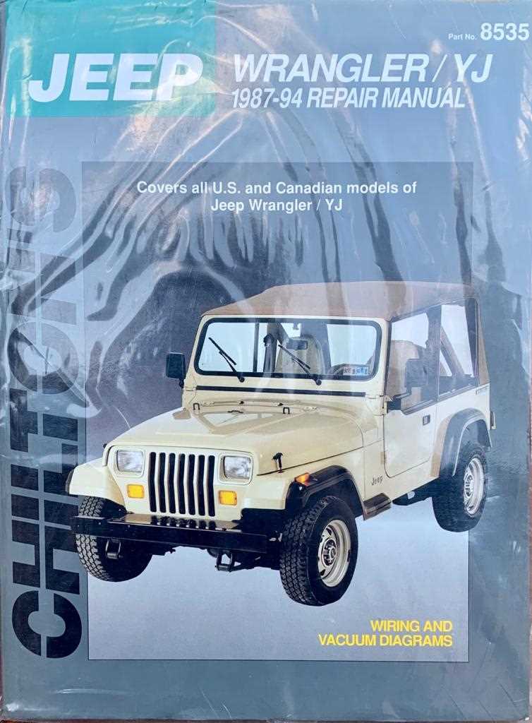 jeep yj repair manual