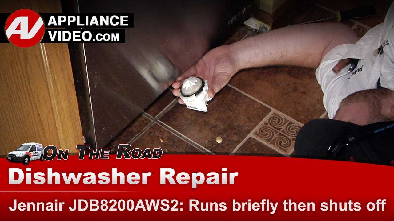 jenn air dishwasher repair manual