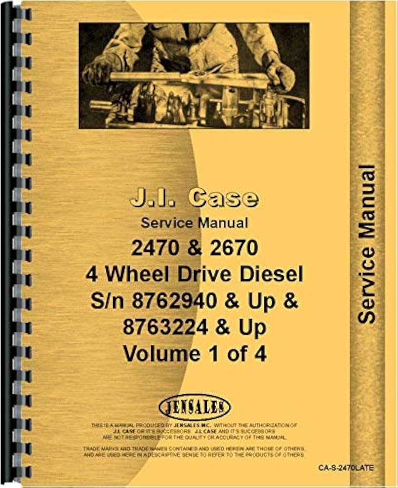 jensales tractor and equipment repair manuals