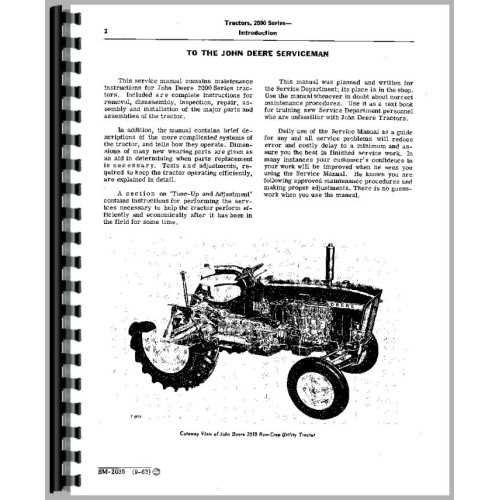 john deere 2010 repair manual