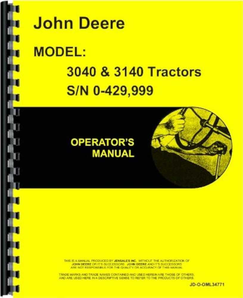 john deere 3140 repair manual