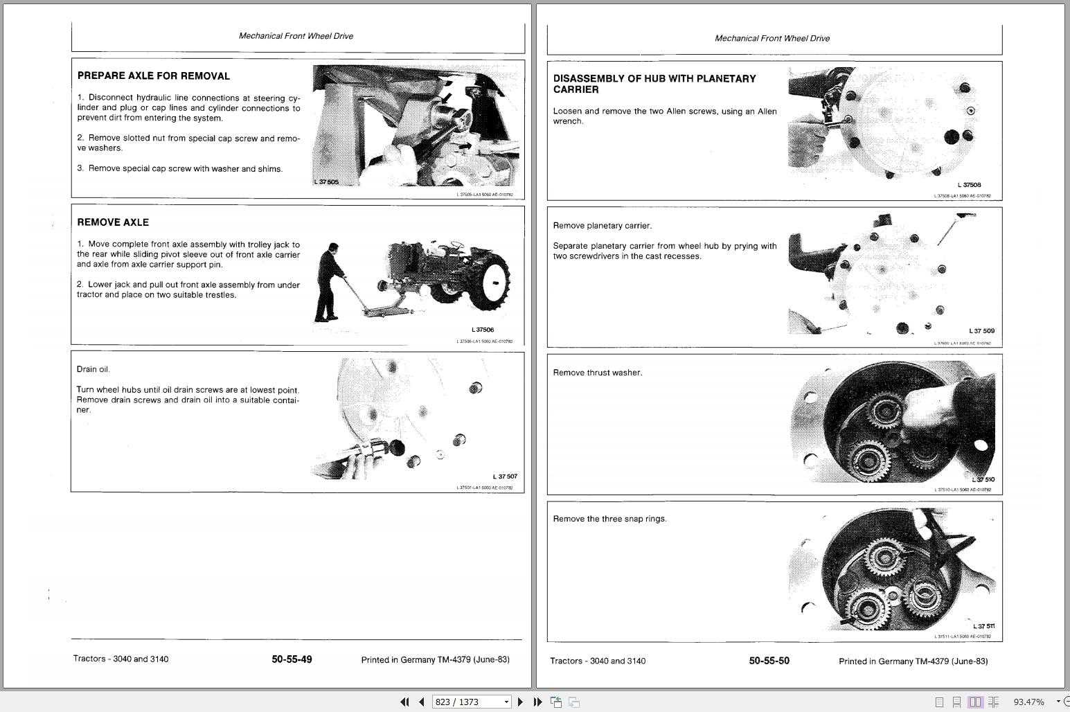 john deere 3140 repair manual