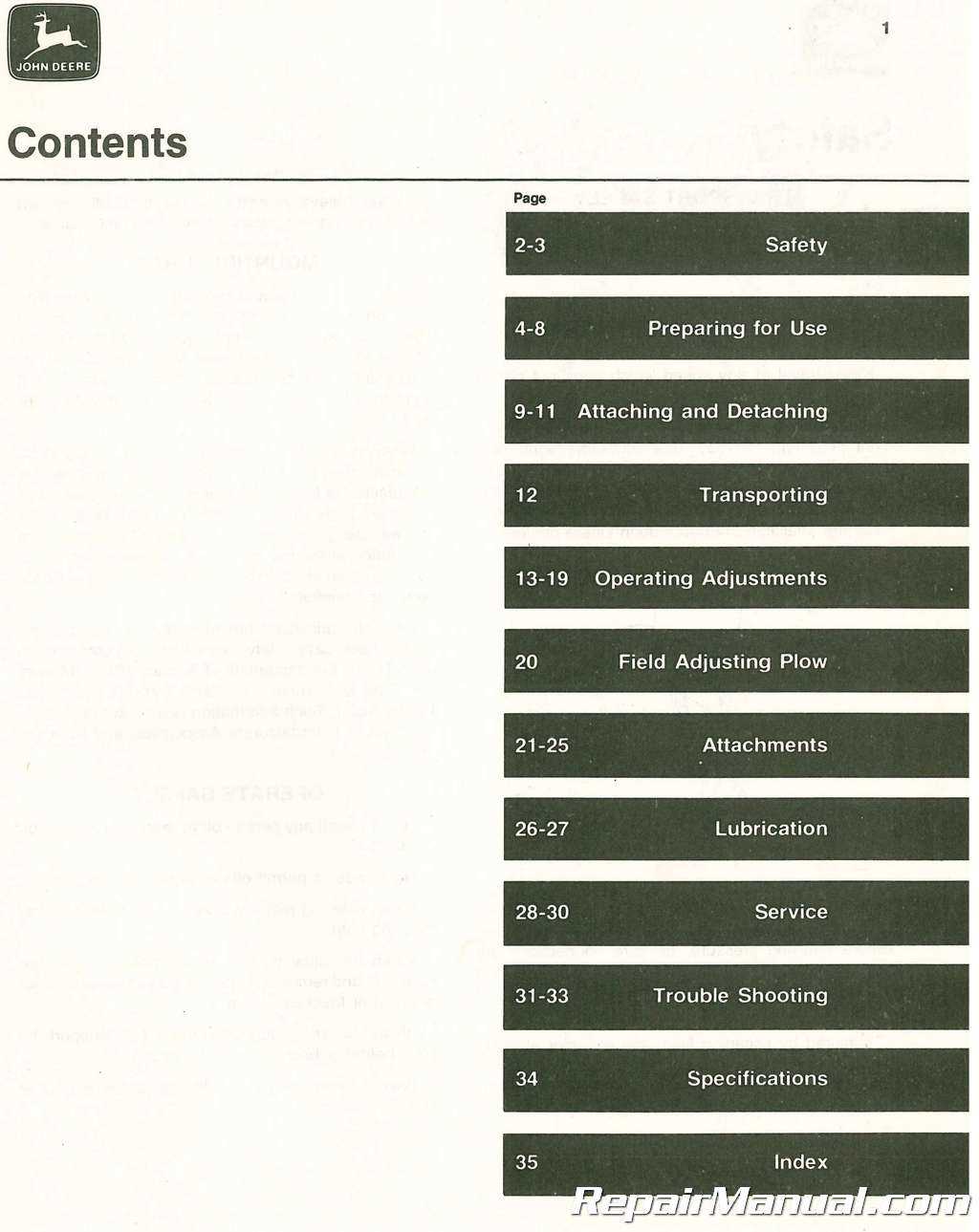 john deere 4200 repair manual