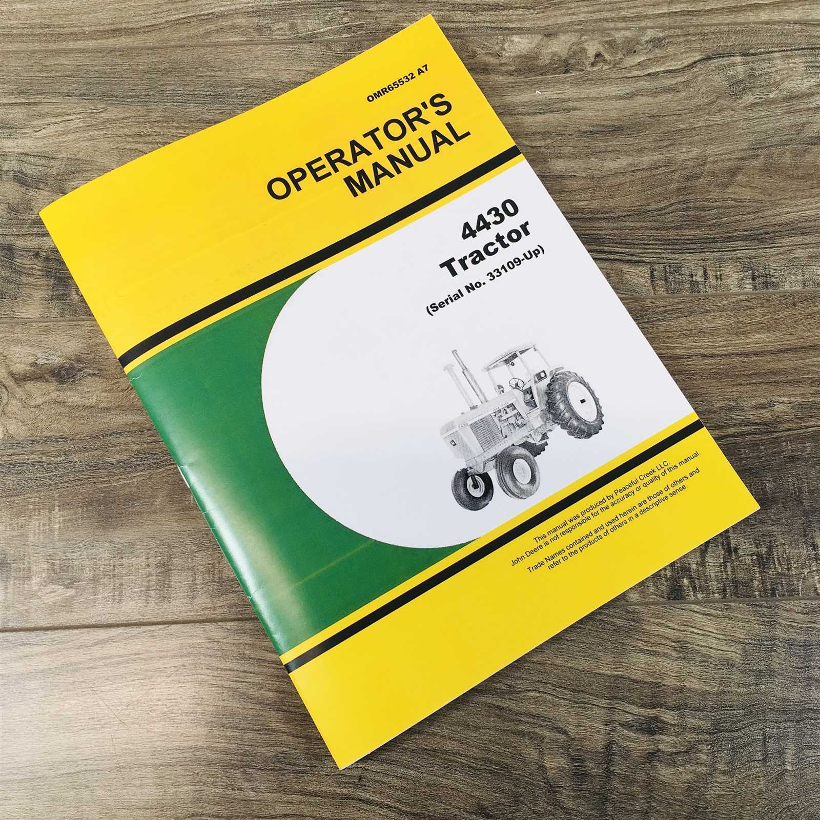 john deere 4430 repair manual