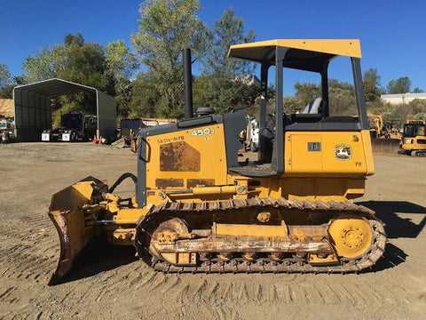 john deere 450 dozer repair manual